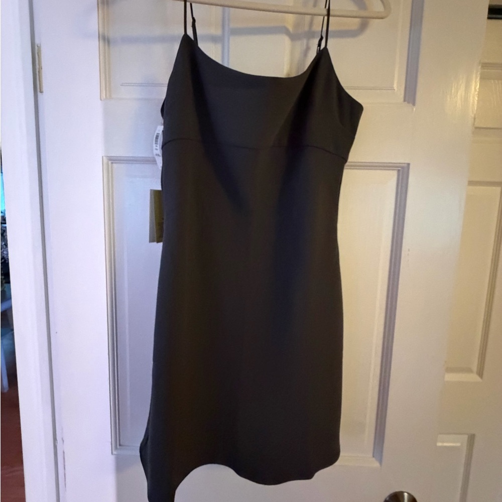 Wilfred Charcoal Mini Dress